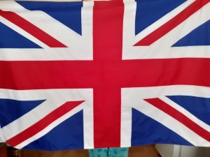 bandera del Reino unido de 1,50 metros por 1 metro en tela impermeable